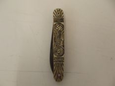 Geman, nazi, knife