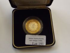 Royal Mint 1998 silver proof Piedfort two pound co