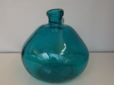 Large glass vase
