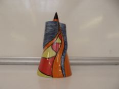 Lorna Bailey Conical sugar shaker, twister, c/club