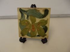 Art Nouveau tile