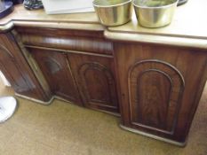 Victorian inverted breakfront sideboard