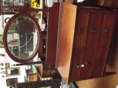 Edwardian mahogany dressing table