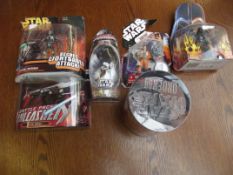 Six Star Wars figures