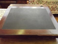 Victorian writing slope top