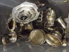 Collection of plated ware