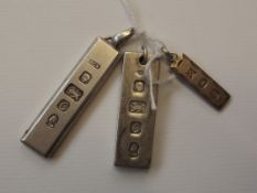 3 silver ingot