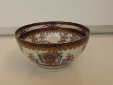 Armorial bowl, possible Samson