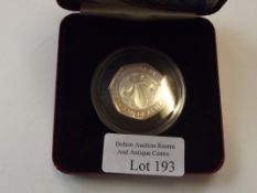 Royal Mint 100 Years of Adventure silver proof fif