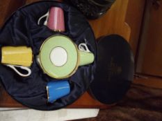 Cased Royal Worcester coffee set