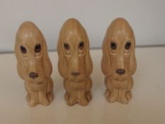 3 Sylvac dogs