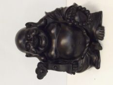 Large resin Buddha