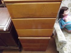 Two side drawers
