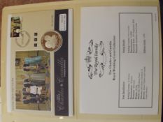 Charles and Camilla First Day Cover and silver 50