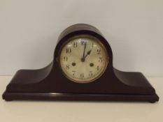 Napoleon hat mantle clock
