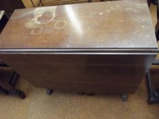 Oak drop leaf dining table