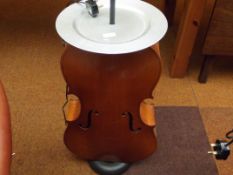 Standard lamp with cello base