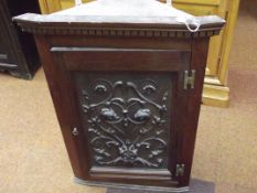 Edwardian corner cupboard