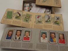 Large collection of cigarette cards