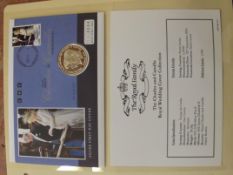 Charles and Camilla First Day Cover and silver Cro