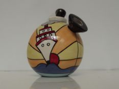 Lorna Bailey Cruise teapot with balloon handle
