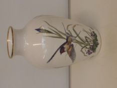 Limted edition Franklin porcelain vase with box an