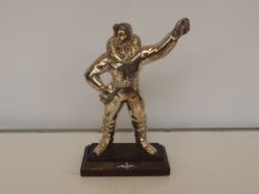 Table lighter in the form of pilot, a/f, height 24