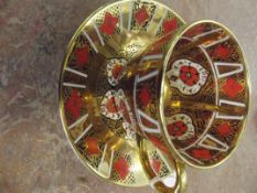 Staffordshire Imari pattern duo