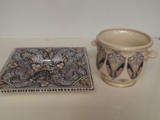 Mason's Ironstone Liberty planter together with a