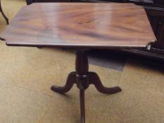 Victorian mahogany tripod table, good condition