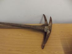 Two pick axes