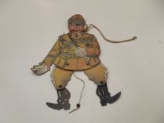 World War 2 cardboard Goering puppet