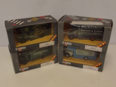 4x Corgi's boxed