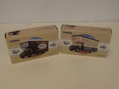 2x Corgi's boxed