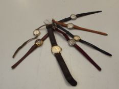 Seven Ladies wristwatches to include Smiths, Rotar