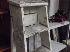 Vintage stepladders