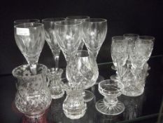 Royal Doulton stemware and further examples