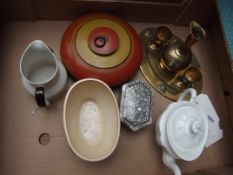 Royal Crown Derby teapot and others