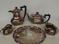 Good quality silver plated tea service