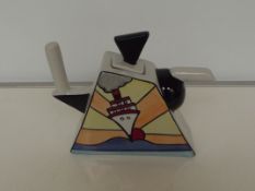Lorna Bailey 'Cruise' pattern teapot