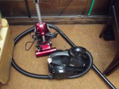 Two vacuum cleaners