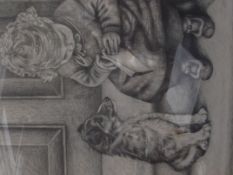 Pencil drawing by Melanie Watkins, 