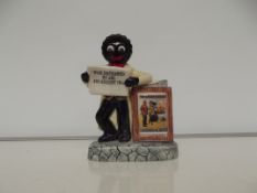 Golly paperboy seller, height 15cm
