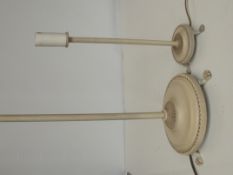 Laura Ashley table lamp on paw feet together with