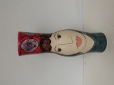 Large Karen Atherley vase, height 46cm