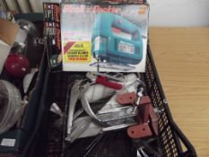 Black and Decker electric saw and others