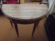 Sheesham wood hall table