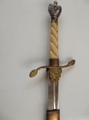 German dress scabbard
