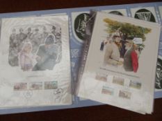 Two albums of first day covers