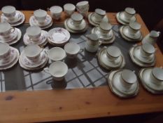 Noritake tea set together with a Regent tea set